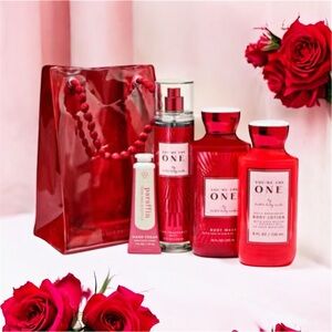 Bath & Body Works You’re the one Set of 5pc ~Brand New~ Gift Bag